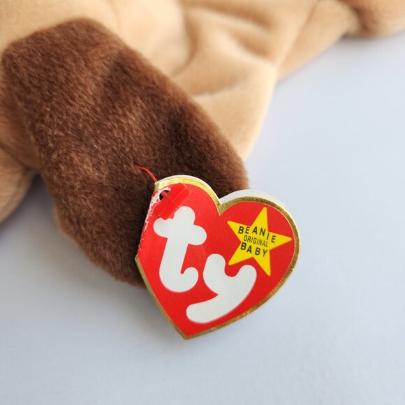Ty Beanie Babies "BONES" with Tags Style #4001 Beanie Baby Original 9 Inch - Picture 9 of 10